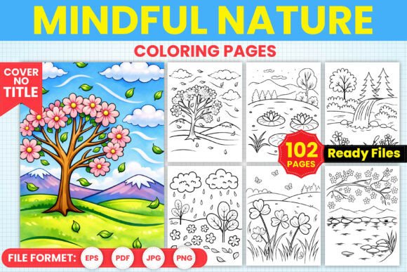 Download Mindful Nature Coloring Pages - Nature coloring pages Collection
