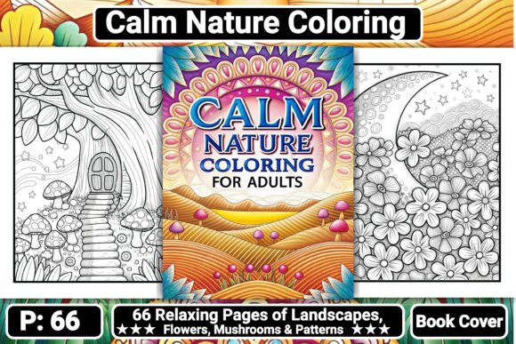 Download Calm Nature Coloring Pages for Adults - Nature coloring pages Collection