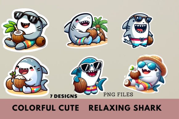 Download Cute Relaxing Shark - Relaxing Collection