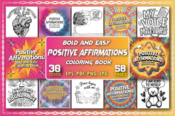 Download Positive Affirmation Coloring Pages - Positive affirmation coloring pages Collection
