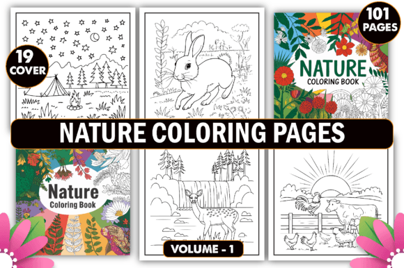 Download Nature Coloring Pages for Adults - Nature coloring pages Collection